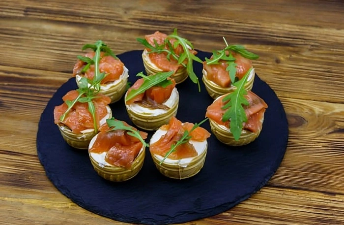 Smoked Salmon NYT Mini