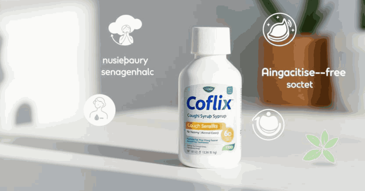 Coflix: Sugar-Free, Alcohol-Free Cough Medicine