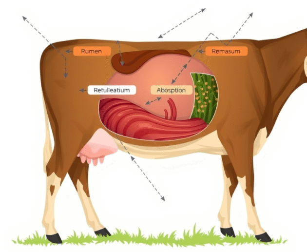 Cow Digestive System: A Ruminant's Guide to Grazing