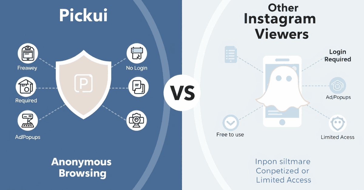 Pickui vs Top Instagram Tools for Anonymous