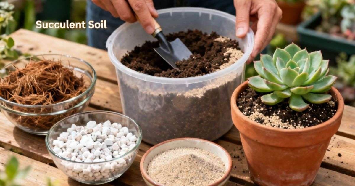 Succulent Soil: Guide for Healthy Plants 
